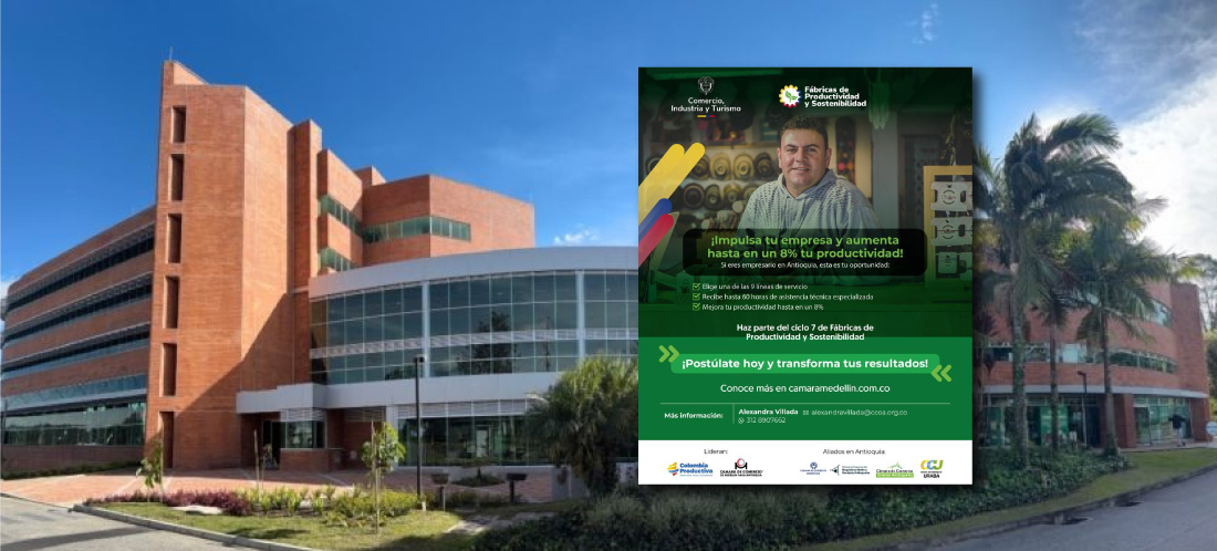 Cámara de Comercio del Oriente lanza ‘Fábricas de Productividad’ con 60 horas de acompañamiento personalizado para empresas