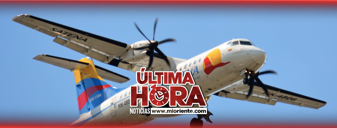 ¡Atención! Reportan desaparición de aeronave de Satena con 16 personas a bordo 