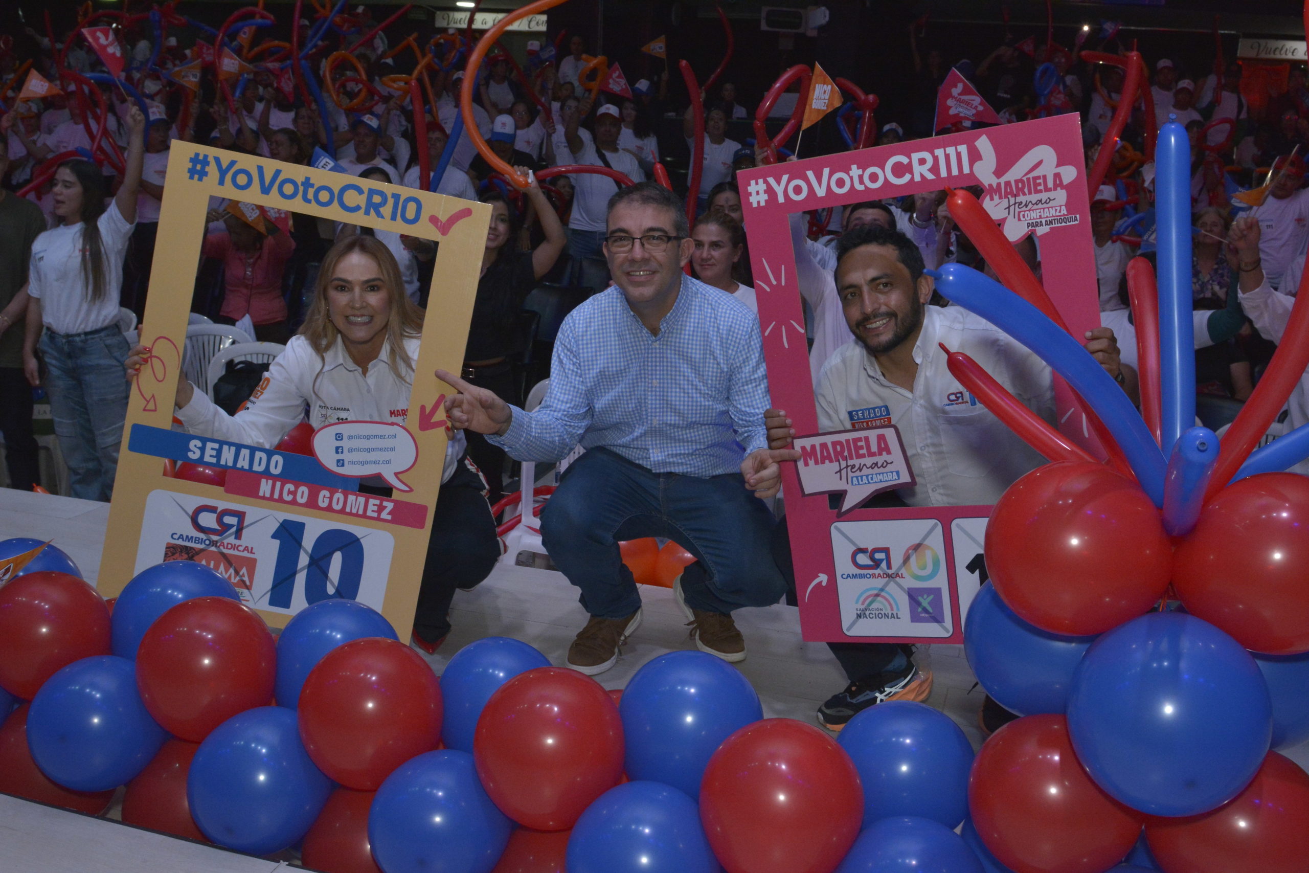 Más de 1 500 personas en Medellín expresaron su respaldo a Mariela Henao, candidata a la Cámara por Antioquia