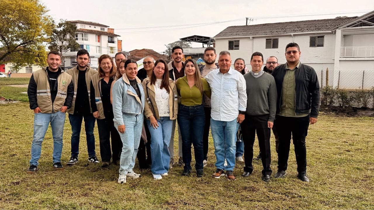 Habilitan 7 300 m² de espacio público en el sector La Beneficencia en La Ceja