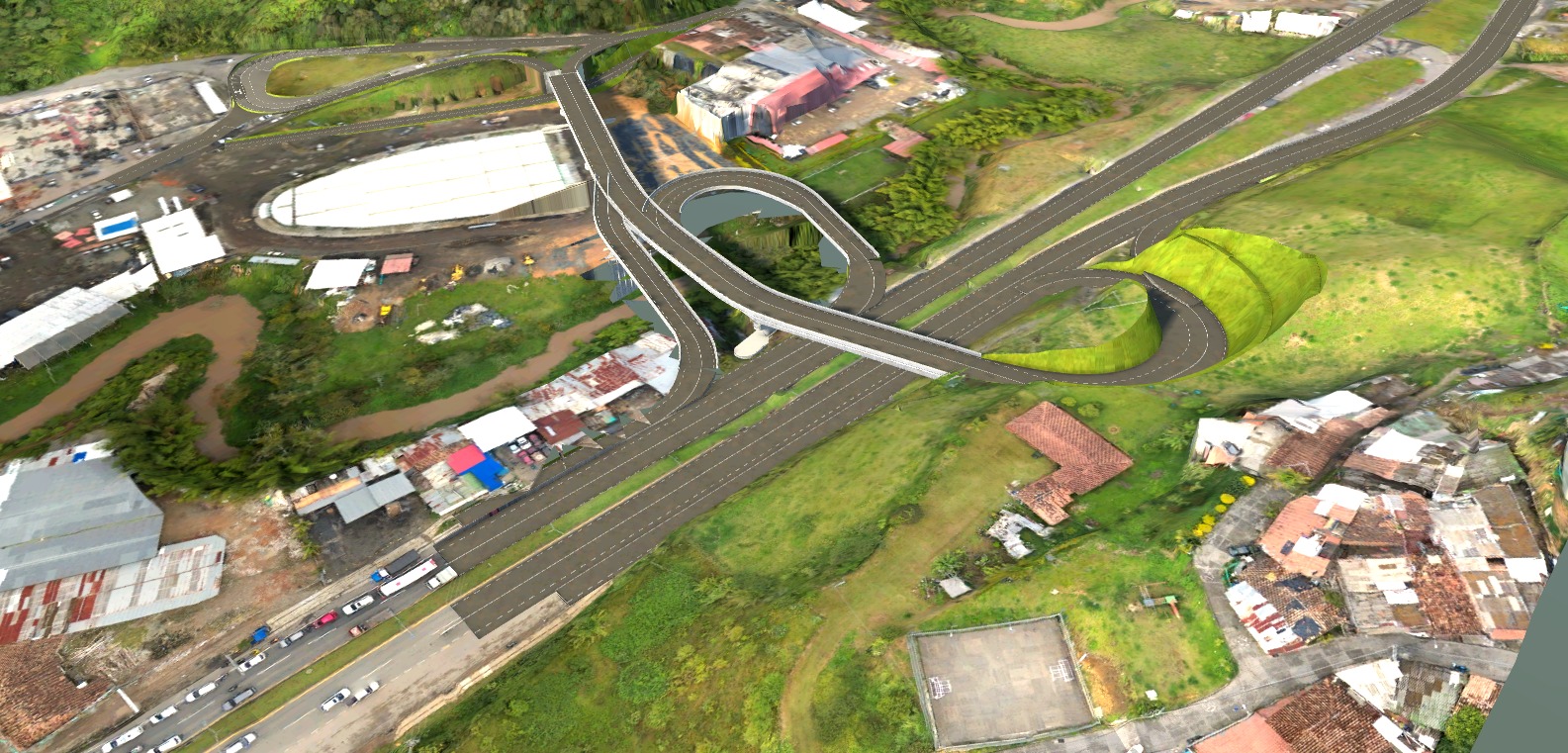 Así será el intercambio vial que reorganizará la conexión hacia la zona de embalses del Oriente antioqueño