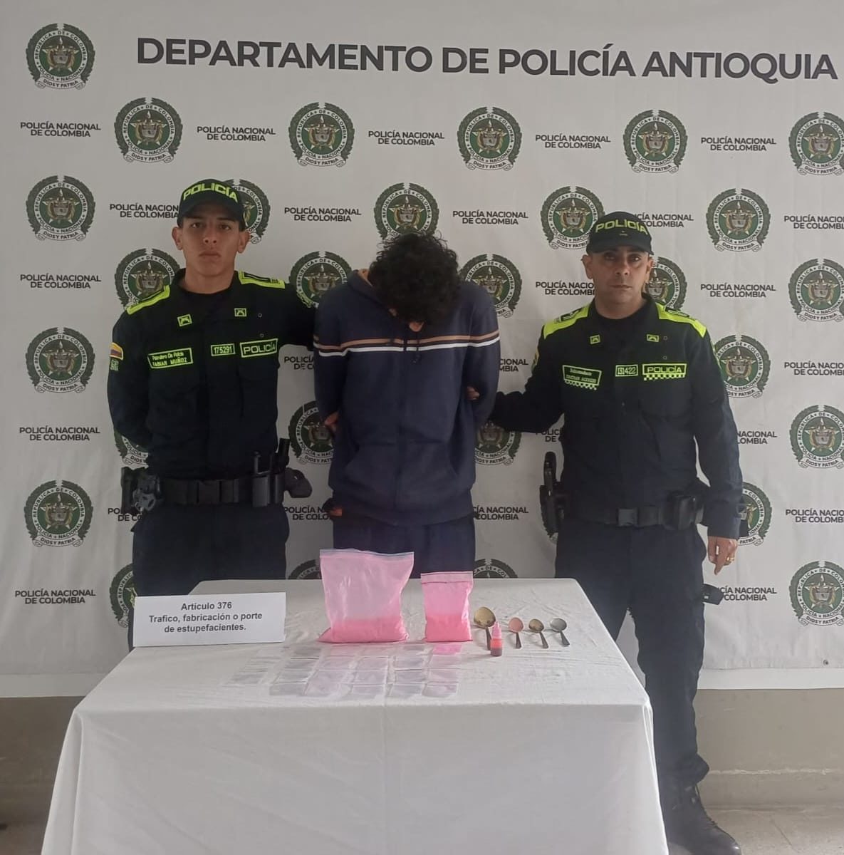 Capturado un hombre en Rionegro tras ser sorprendido con 300 gramos de tusi
