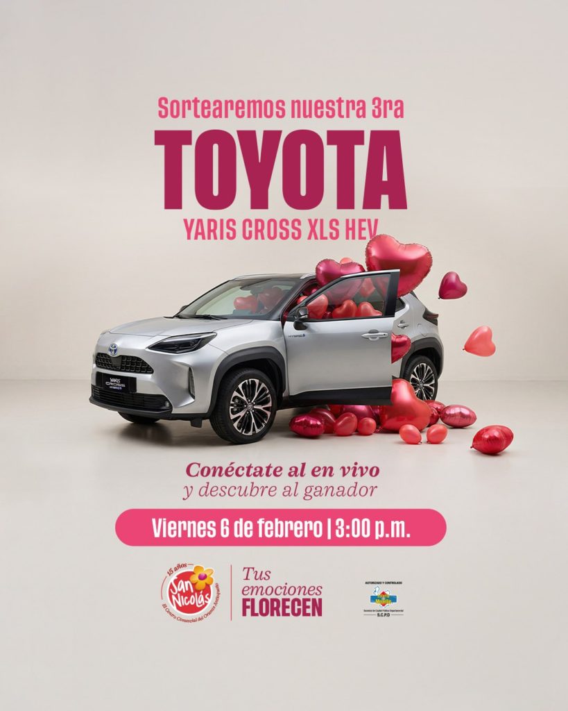 Sorteo de camioneta por los 15 anos de San Nicolas