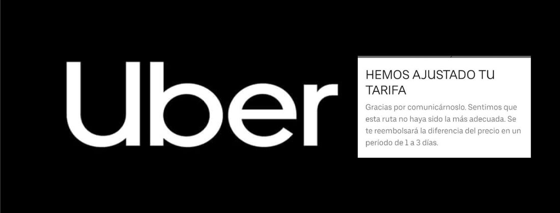 Uber confirmó el reembolso tras el cobro de más de $1,6 millones en un viaje desde el aeropuerto José María Córdova hacia Sabaneta