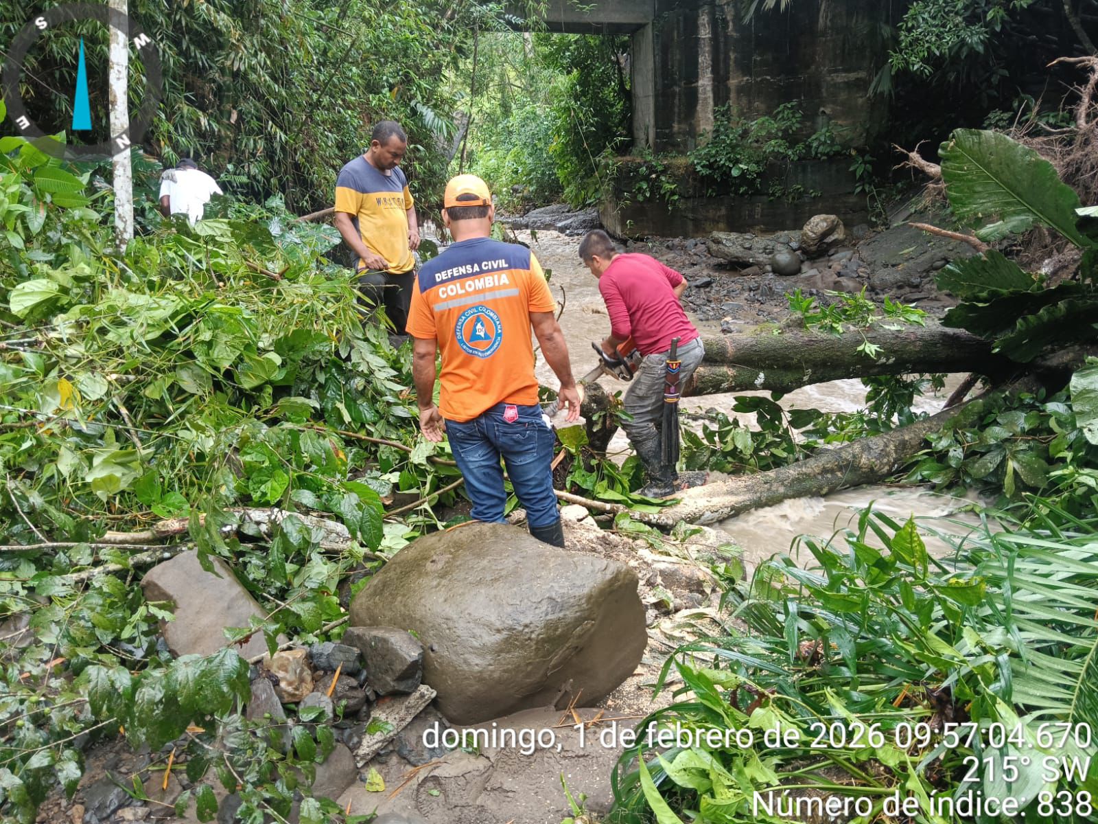Un adulto mayor fallecido, tres desaparecidos y más de 7500 familias afectadas dejan lluvias en el Urabá antioqueño