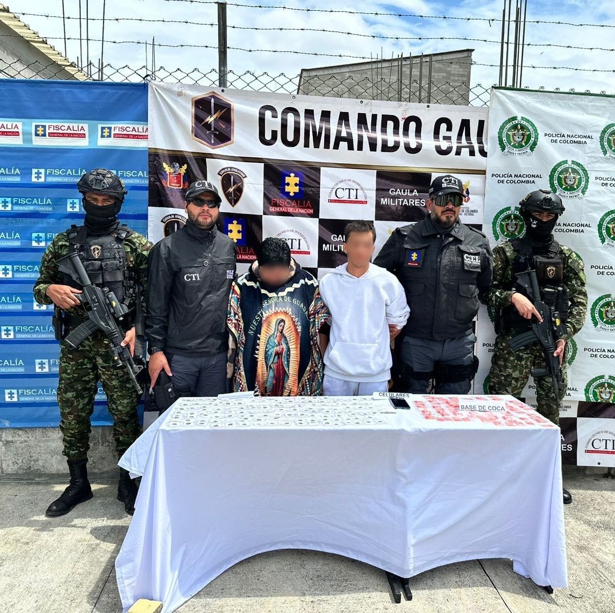 Operativos en Marinilla dejan más de ocho capturas por tráfico de estupefacientes