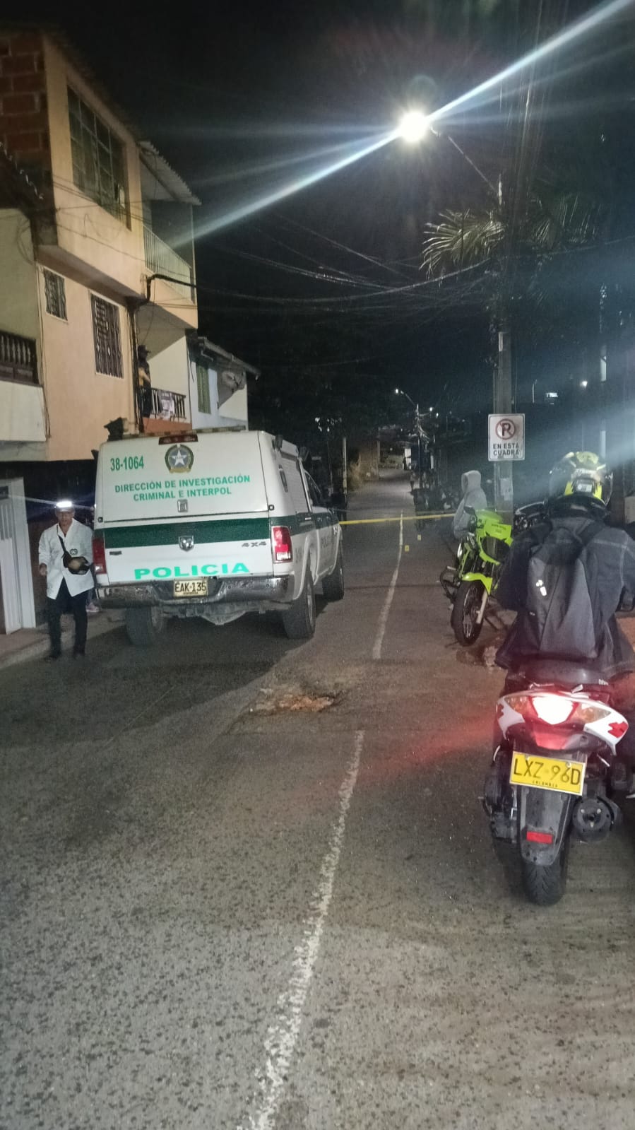 Investigan homicidio de un hombre en Quebrada Arriba, Rionegro