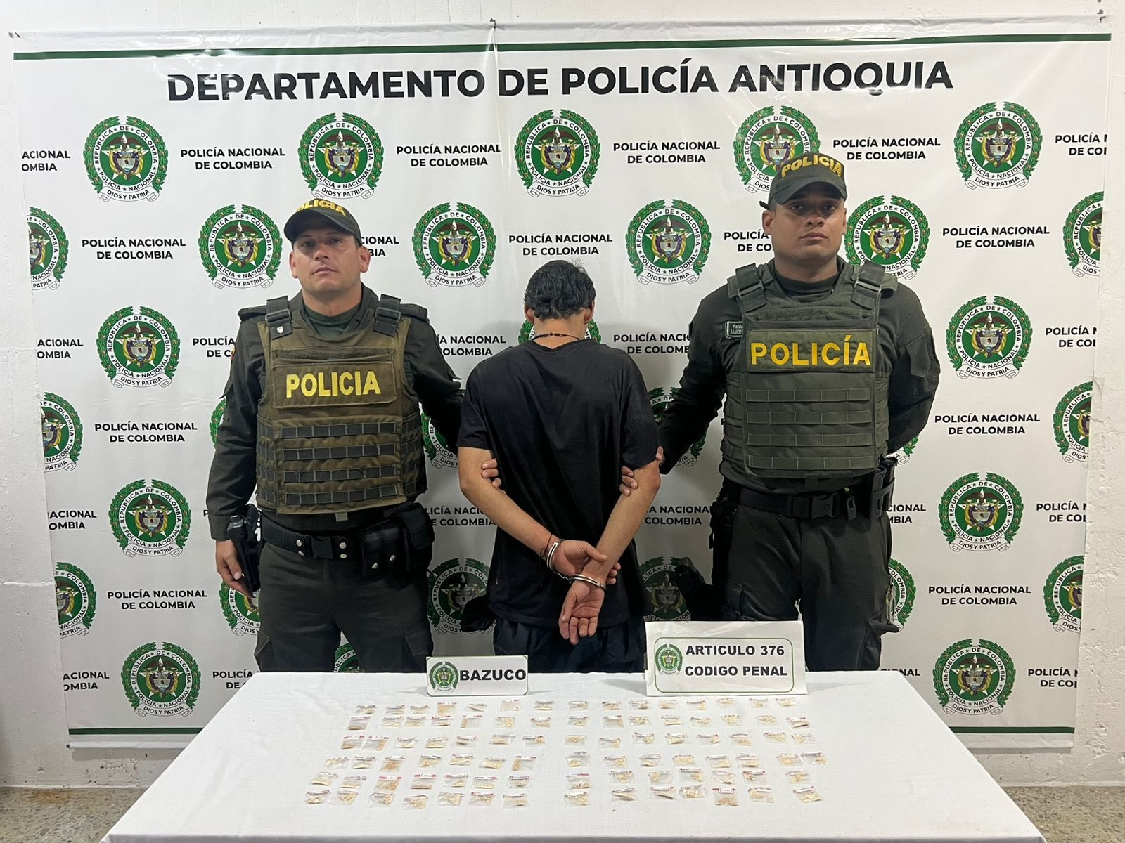 En San Carlos, autoridades capturan a tres personas en hechos relacionados con drogas y violencia intrafamiliar