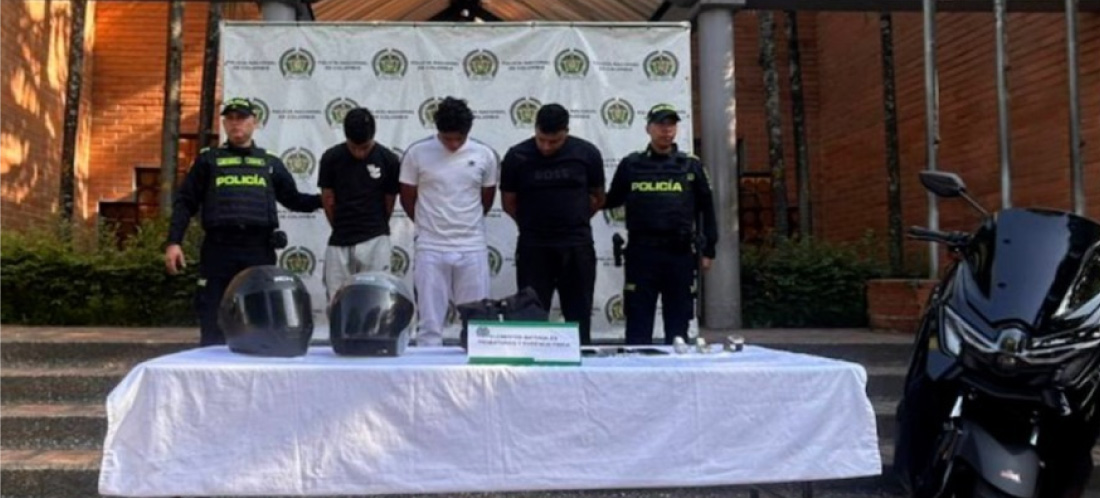Encarcelan a tres hombres investigados por fleteos a ciudadanos extranjeros en Medellín