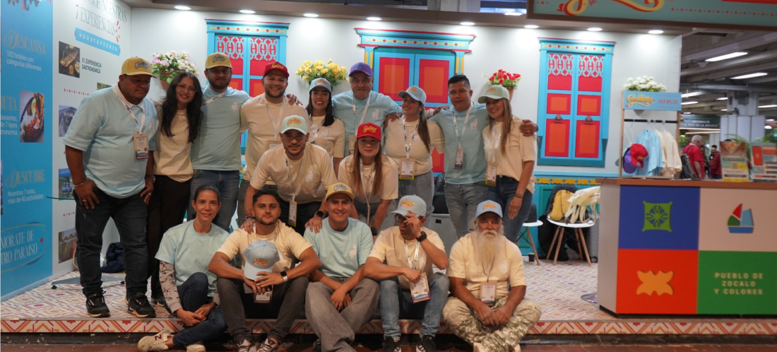 Cerca de quince empresas guatapenses generaron más de 500 contactos comerciales durante la Vitrina Turística de ANATO