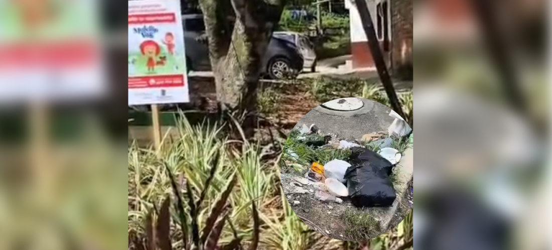 Tras intervención y sensibilización a la comunidad, un punto de acumulación ilegal de basuras en Medellín se volvió espacio verde