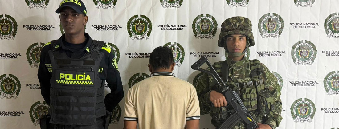 Un hombre fue capturado en El Santuario por presunto tráfico de estupefacientes