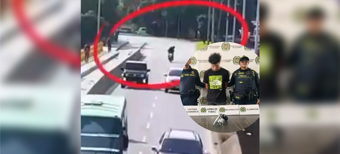 Tras persecución y rastreo con cámaras, capturaron a presunto responsable de hurto de dos cadenas de oro en Medellín