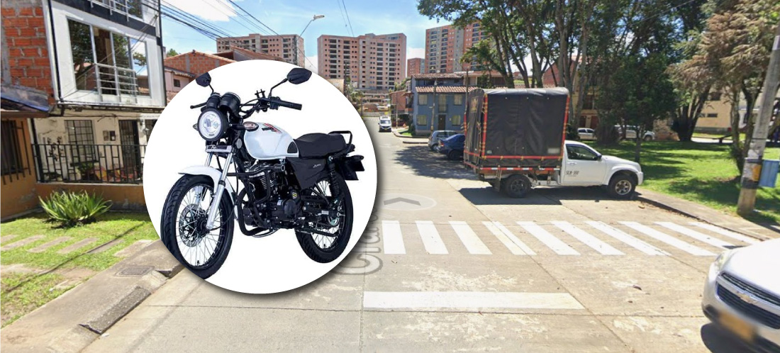 Un motociclista atropelló a una mujer y se dio a la fuga en Rionegro: estos son los detalles
