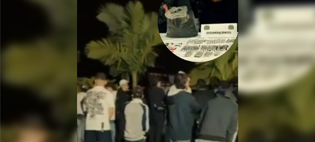 Autoridades clausuraron una masiva fiesta sin los permisos necesarios en El Peñol, había estupefacientes y menores