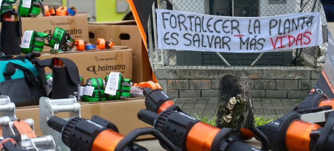 Tras manifestación de bomberos de Medellín, alcaldía les entregó dotación por 2 400 millones