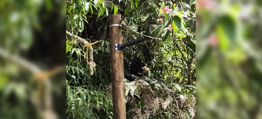 Parador turístico denuncia el robo de luminarias que había instalado para mejorar la vía principal de Abejorral a Sonsón